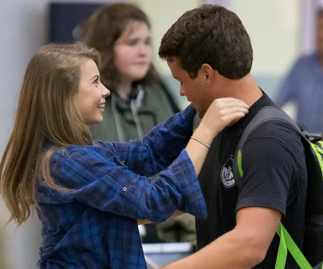 Bindi Irwin and Chandler Powell