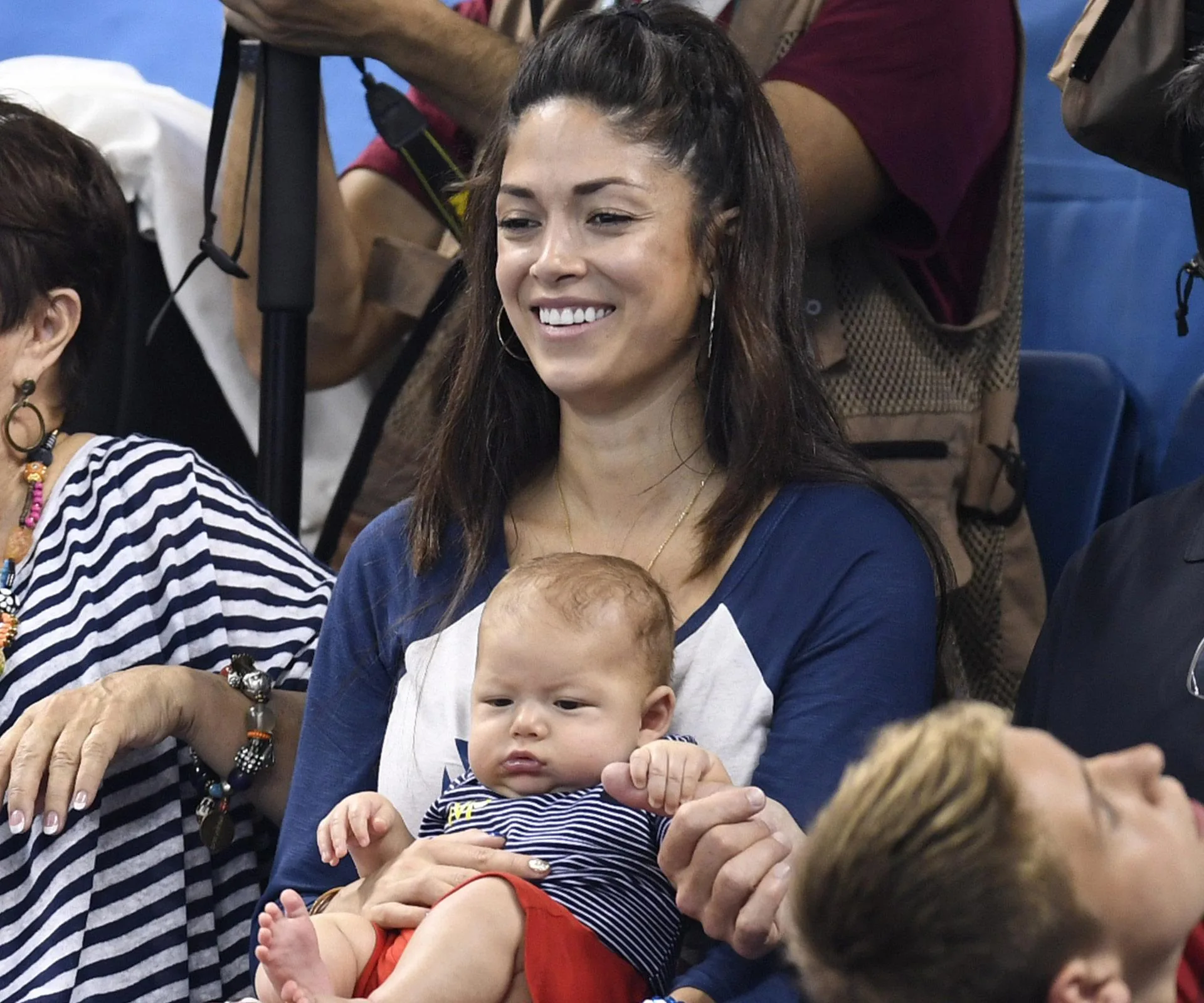 Boomer Phelps and Nicole Johnson