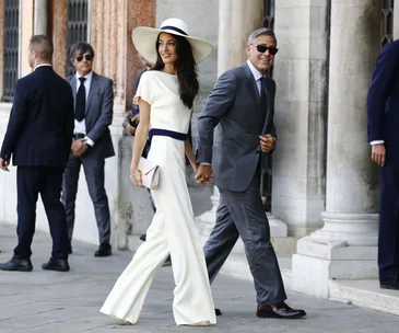 George and Amal Clooney 