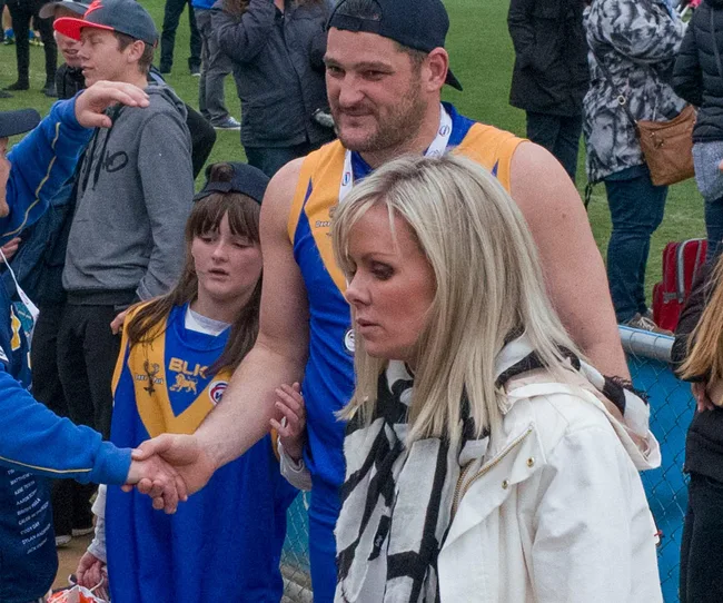 Brendan Fevola and Fifi Box