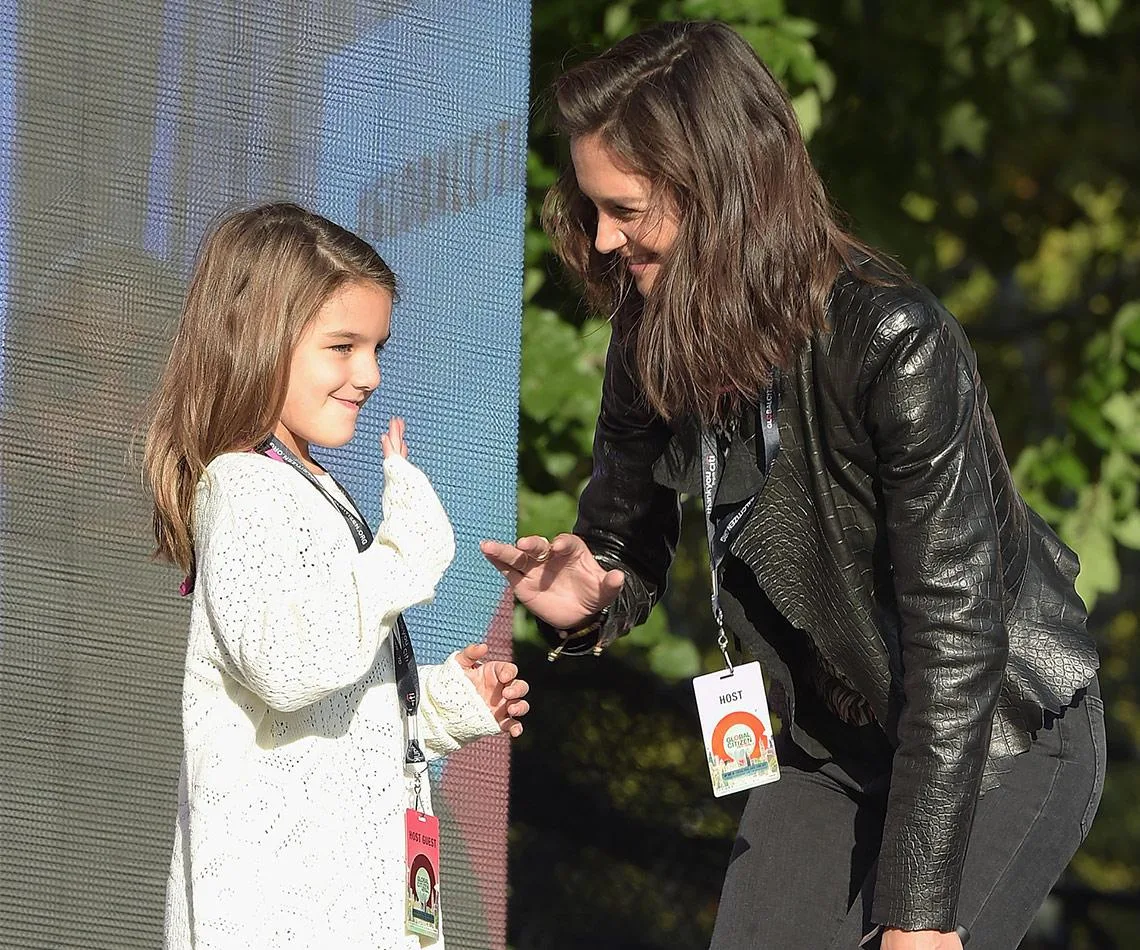 Katie Holmes and Suri Cruise