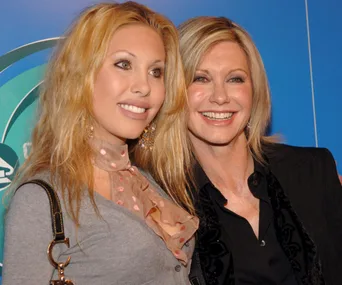 Olivia Newton John and Chloe Lattanzi