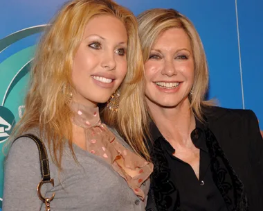 Olivia Newton John and Chloe Lattanzi