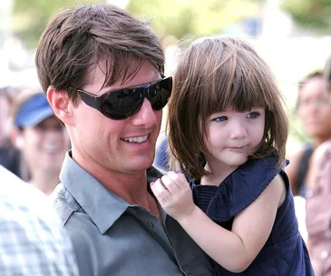 Tom Cruise and Suri Cruise