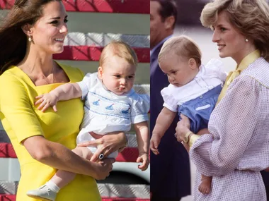 Duchess of Cambridge, Prince George, Prince William, Princess Diana 