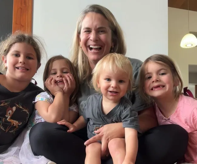 Libby Trickett has welcomed her fifth child: See inside her family life