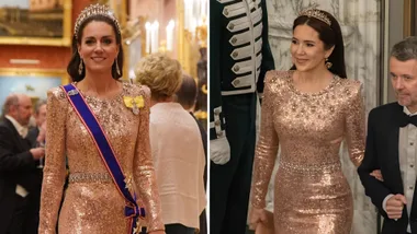 Seeing double! All the times Catherine, Princess of Wales has twinned with Queen Mary of Denmark