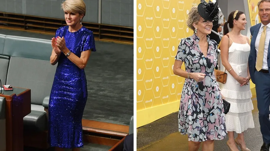 julie bishop blue dress Julie Bishop: Former foreign minister has new role with David Jones