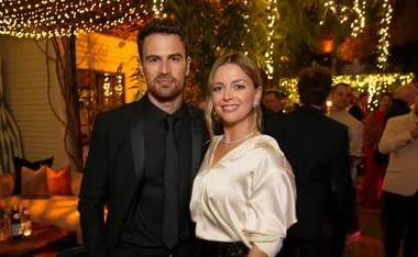 Theo James stole hearts in The Gentlemen, but his wife Ruth captured his heart a long time ago