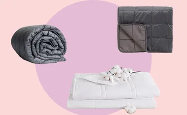 Drift off into restful slumber with these extra-cosy weighted blankets