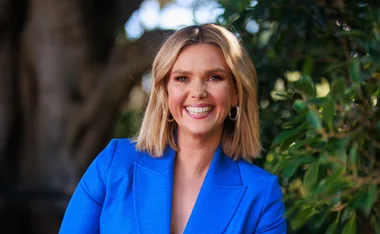 Sunrise’s Edwina Bartholomew on live news reporting, children – and why living apart from her husband during the week works for her