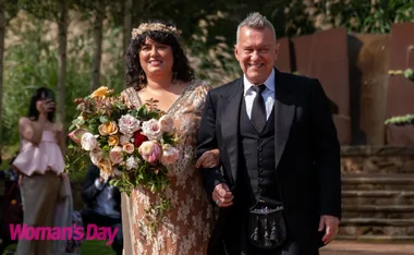 A near-fatal health battle wasn’t enough to stop Jimmy Barnes from walking his daughter down the aisle