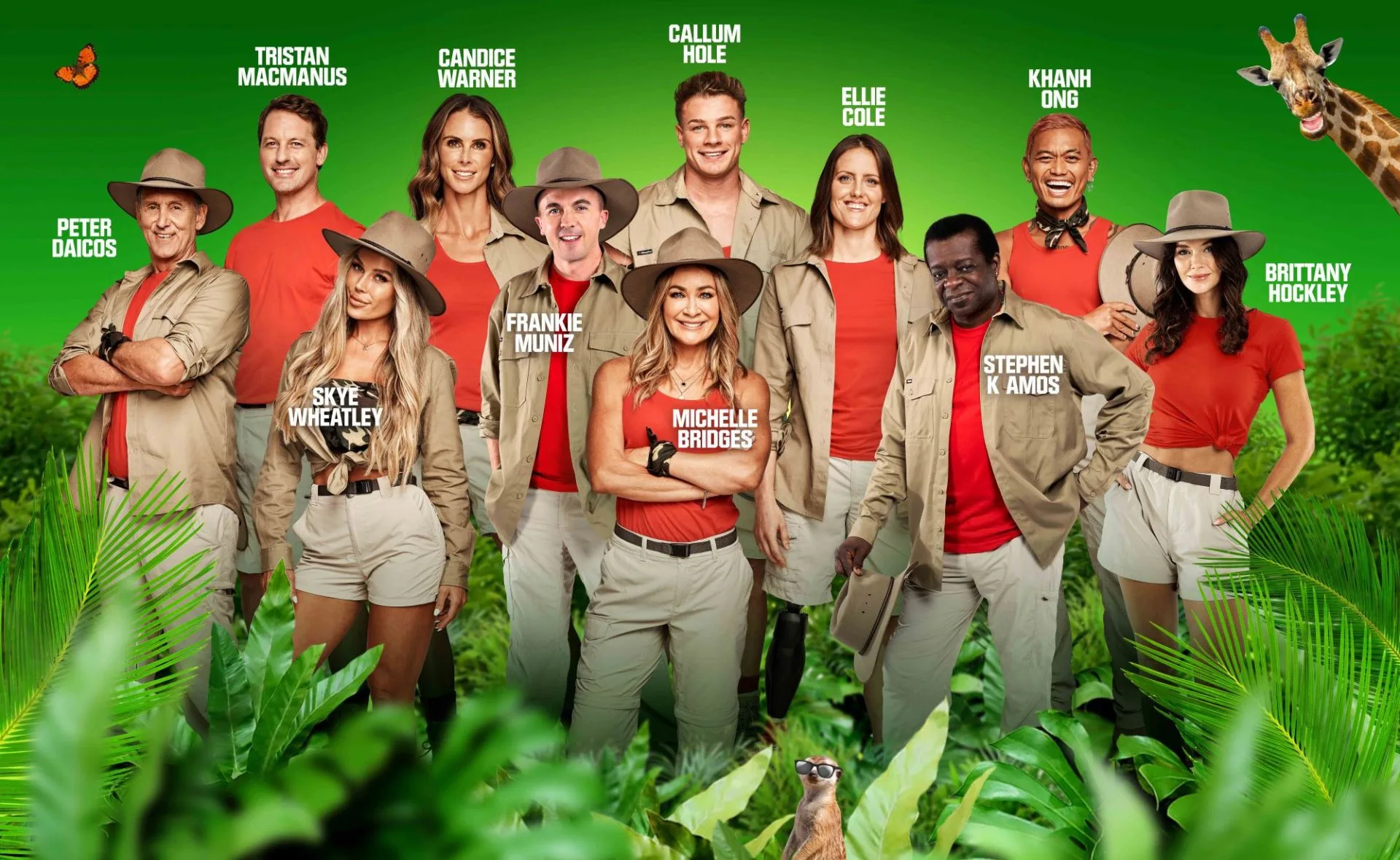 Meet the celebrities braving the South African jungle on the 2024 season of ‘I’m A Celebrity… Get Me Out Of Here!