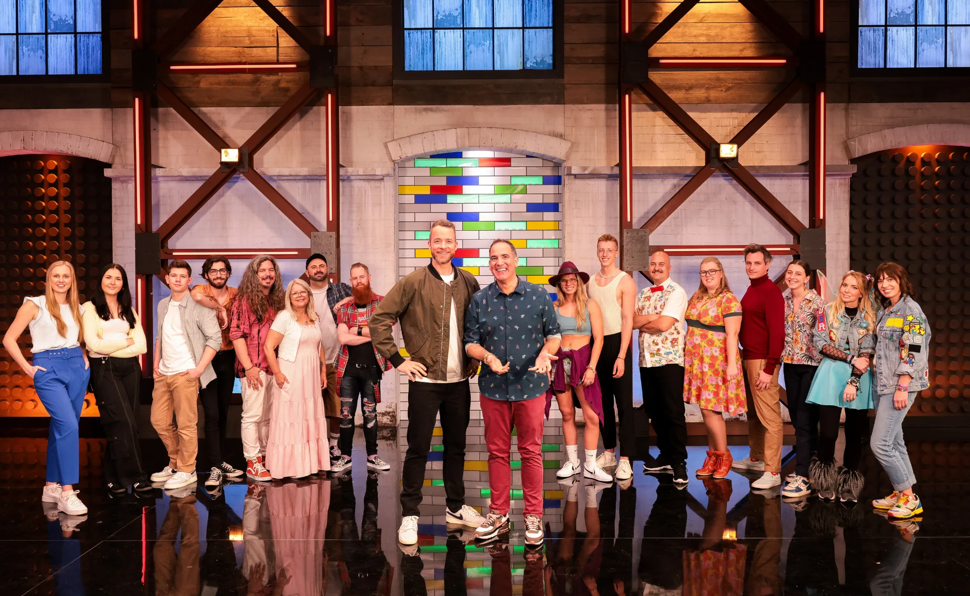 Australia take on global builders in the sixth season of LEGO Masters