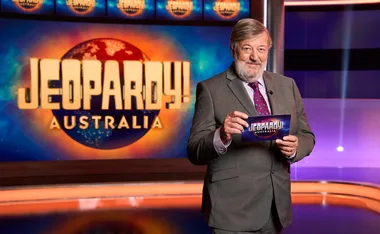 Walking encyclopedia Stephen Fry returns to our screens to host Jeopardy! Australia