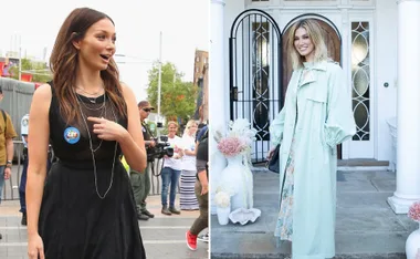 Ricki-Lee Coulter & Delta Goodrem are new neighbours!