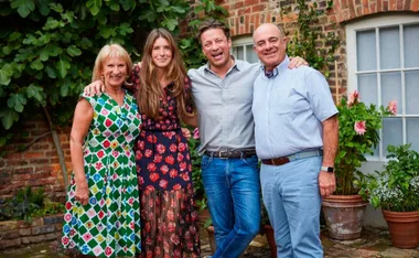 Two surprise guests made a cameo on MasterChef this week: Meet Jamie Oliver’s mum and dad