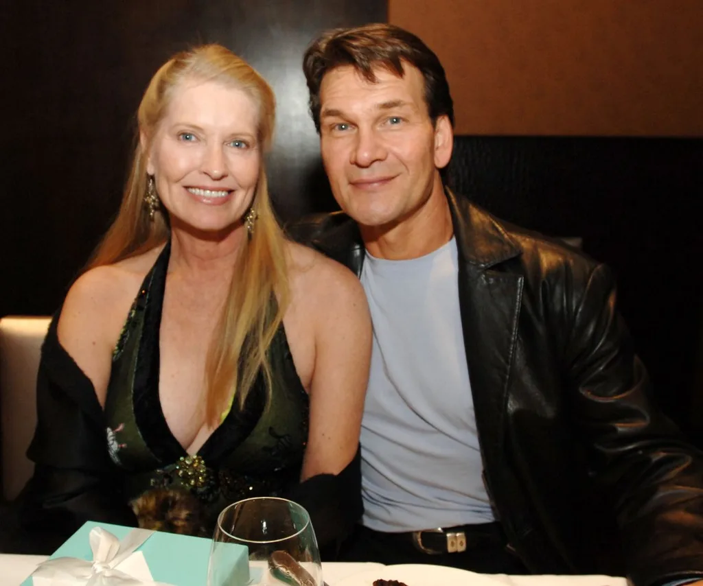 Patrick Swayze and Lisa Niemi in 2005.