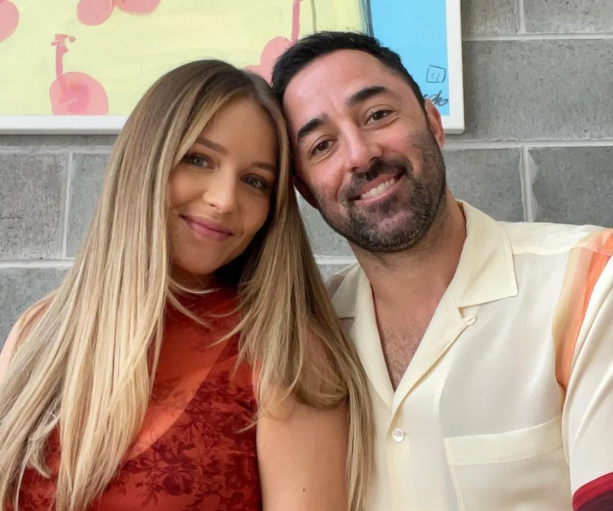 Andy Allen with his wife