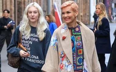 Jess Rowe beams with pride as daughter models at Australian Fashion Week