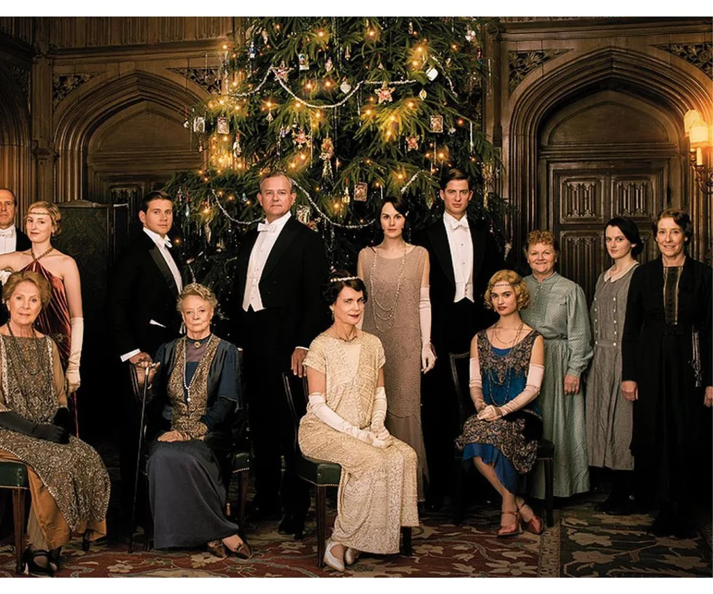 The cast of Downton Abbey