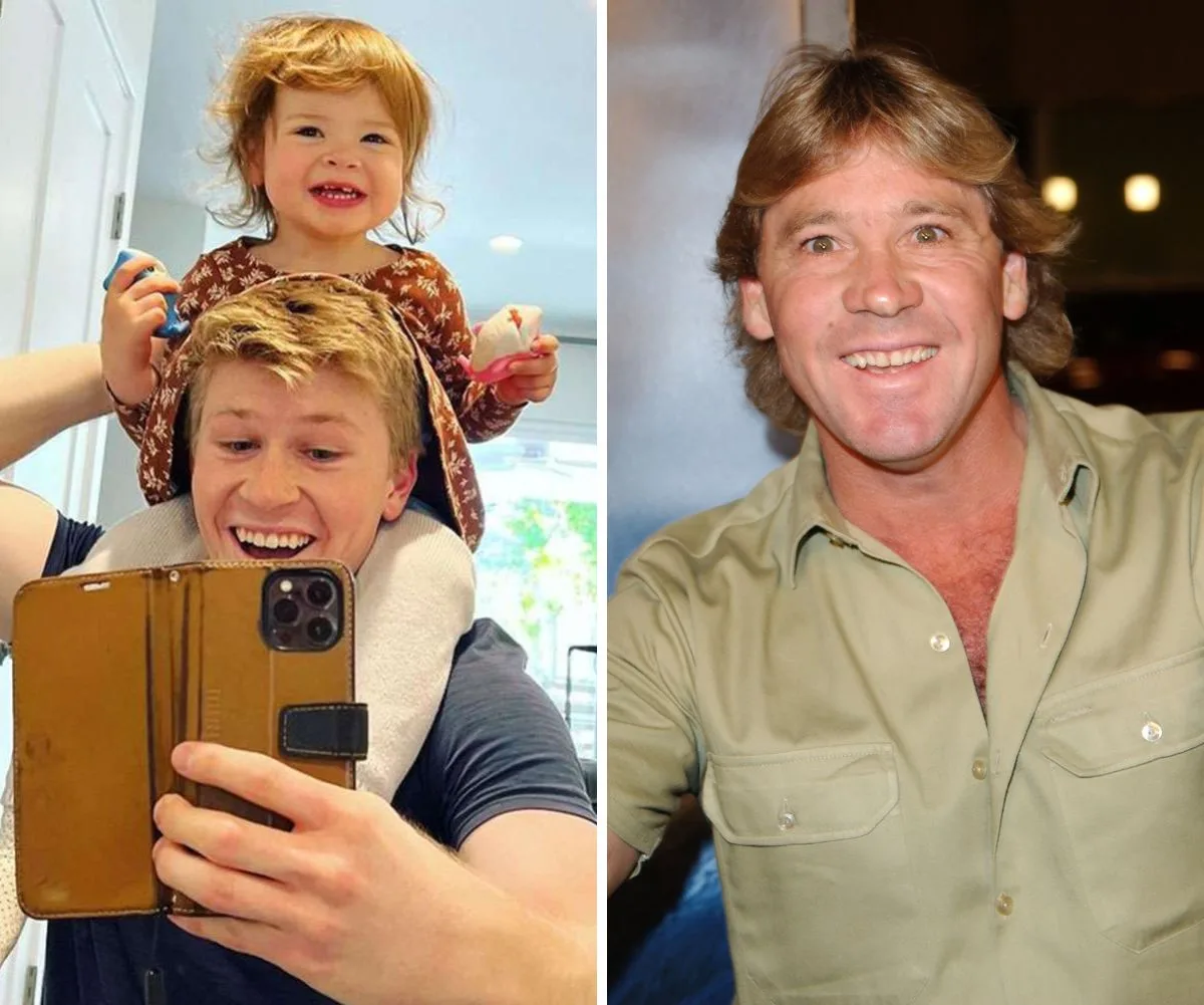 Bindi Irwin's daughter Grace mistakes Robert for Steve Now To Love