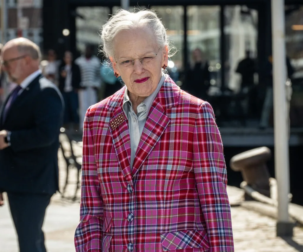 Queen Margrethe of Denmark.