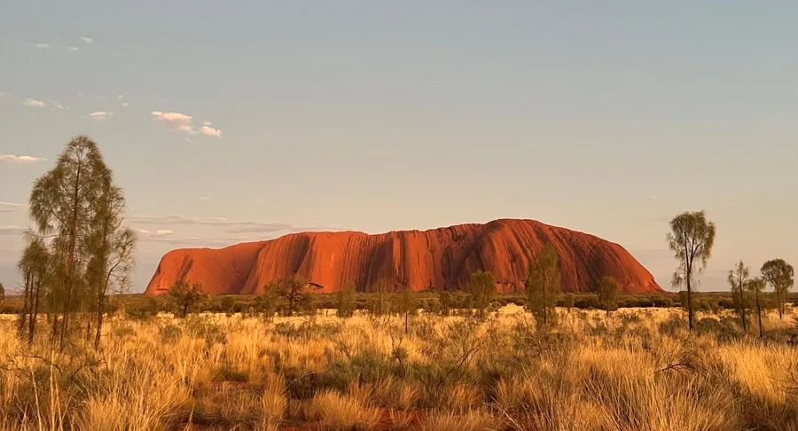 Uluru at sunrise