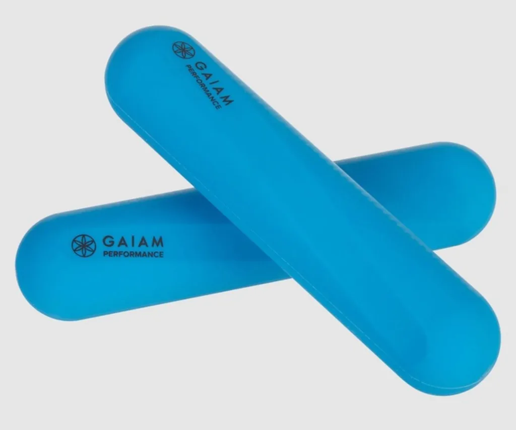 blue gaiam weight bars