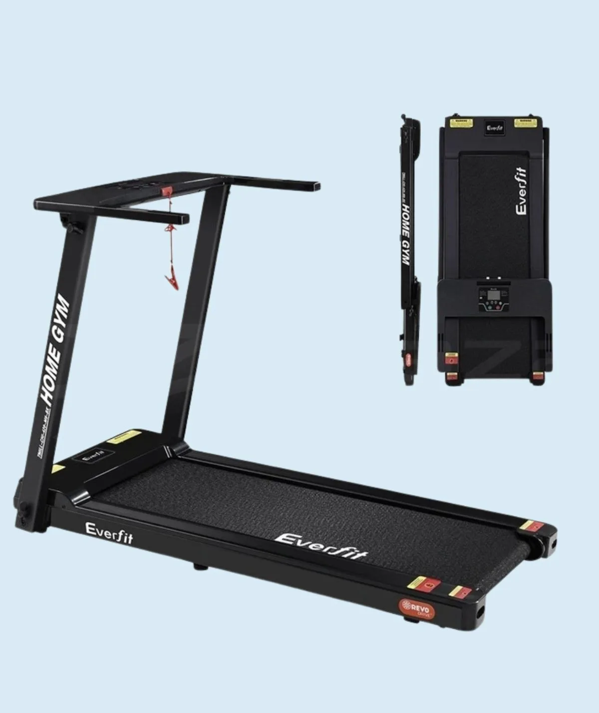 Everfit Electric Treadmill fully foldable 420mm model.