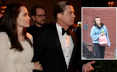 Shiloh Jolie Pitt and Angelina and Brad