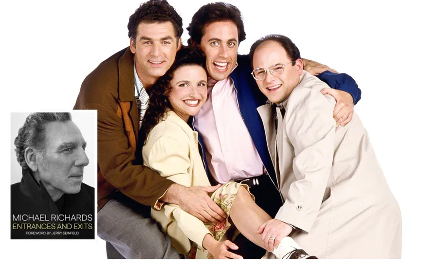 seinfeld cast with Kramer's new book