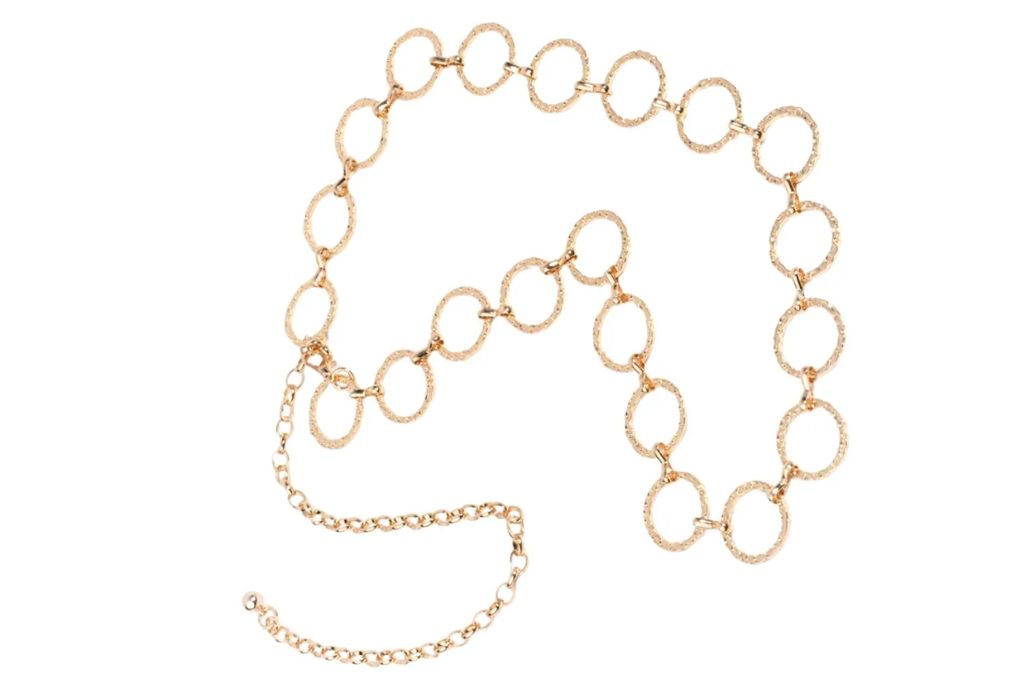 Image of gold adjustable chain belt from Lovisa