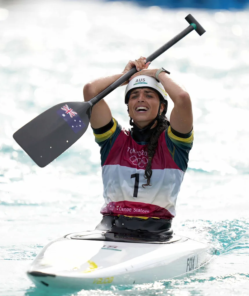 Australia's Jessica Fox won Gold at the Tokyo Olympics.