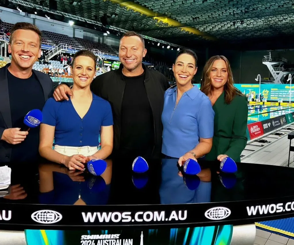 Ian Thorpe, Giaan Rooney and Ellie Cole are part of the commentary team for the 2024 Olympics.