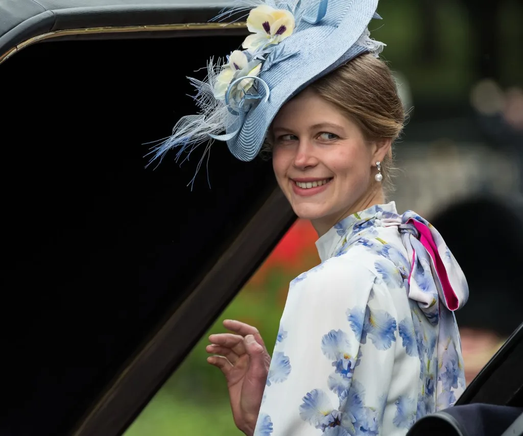 Lady Louise Windsor at the 2024 Trooping the Colour.