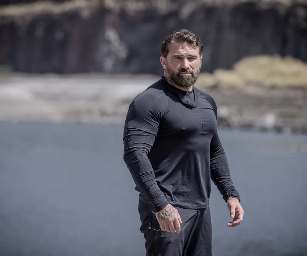 Image of Ant Middleton on set of SAS Australia