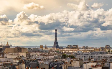 skyline view of paris