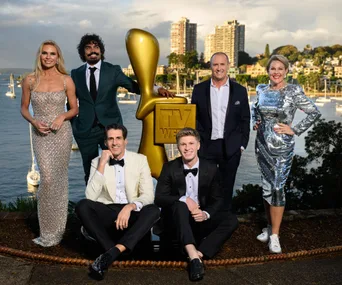 tv week 2024 gold logie nominees larry edmur, andy lee, sonia kruger, tony armstrong, julia morris, robert irwin, excluding asher keddie