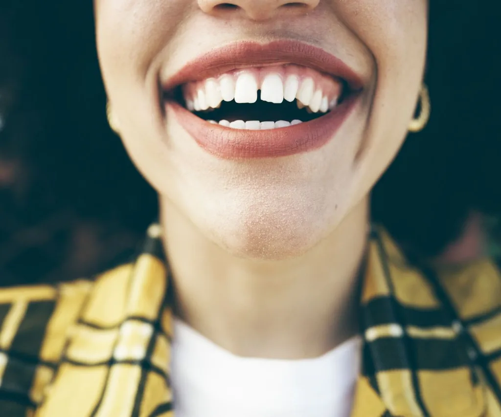 woman smiling at camera