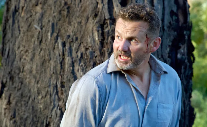 Toadie (Ryan Moloney) fears he's being pursued.