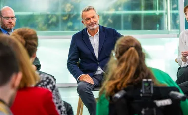 Actor Sam Neill fields fabulous questions on ‘The Assembly’