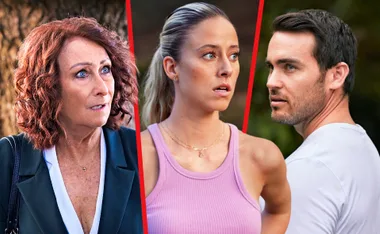 Irene, Felicity and Cash of Home and Away