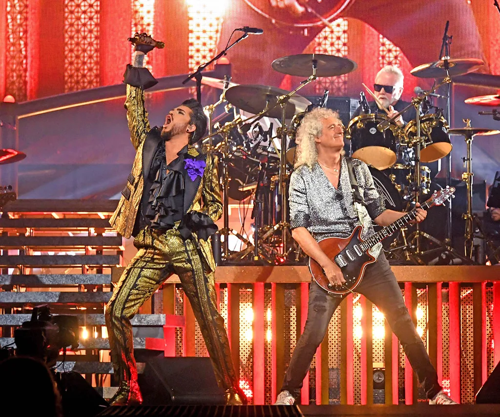 Adam performs as the front man for iconic band Queen.