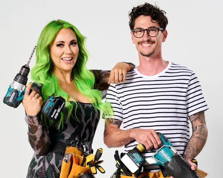 Meet Kylie and Brad – the green team on The Block 2024