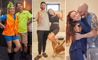 All the Week 1 guest bathroom reveals shown on The Block 2024