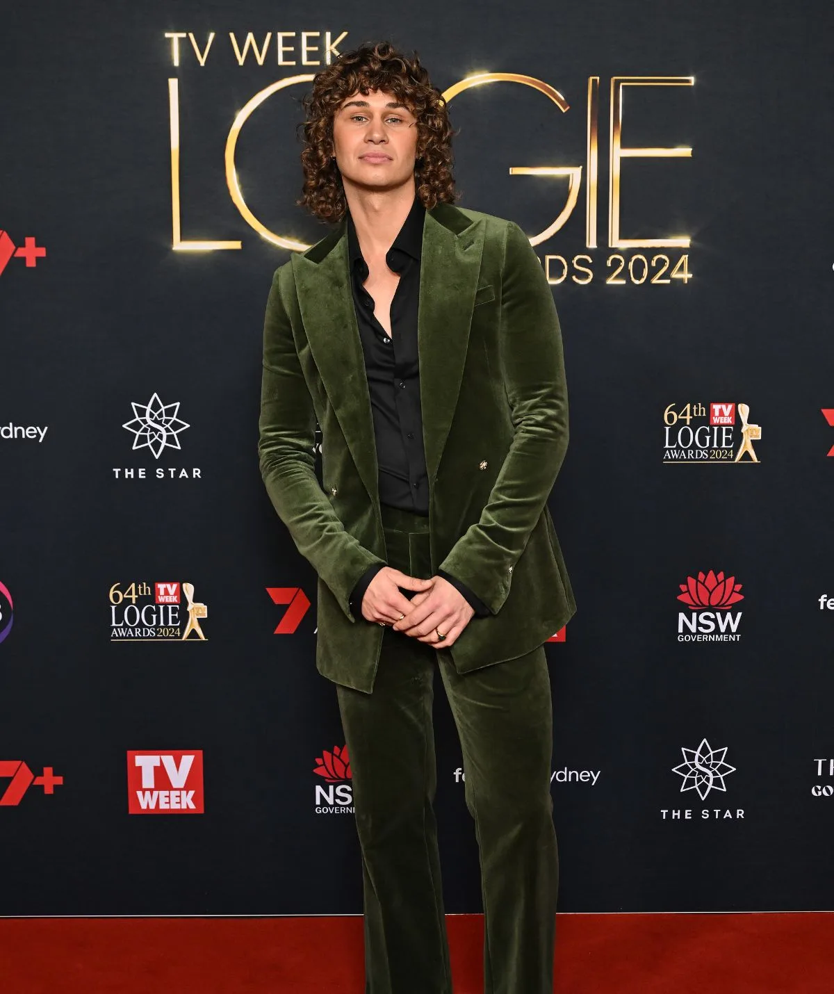 Gold logies red carpet best sale