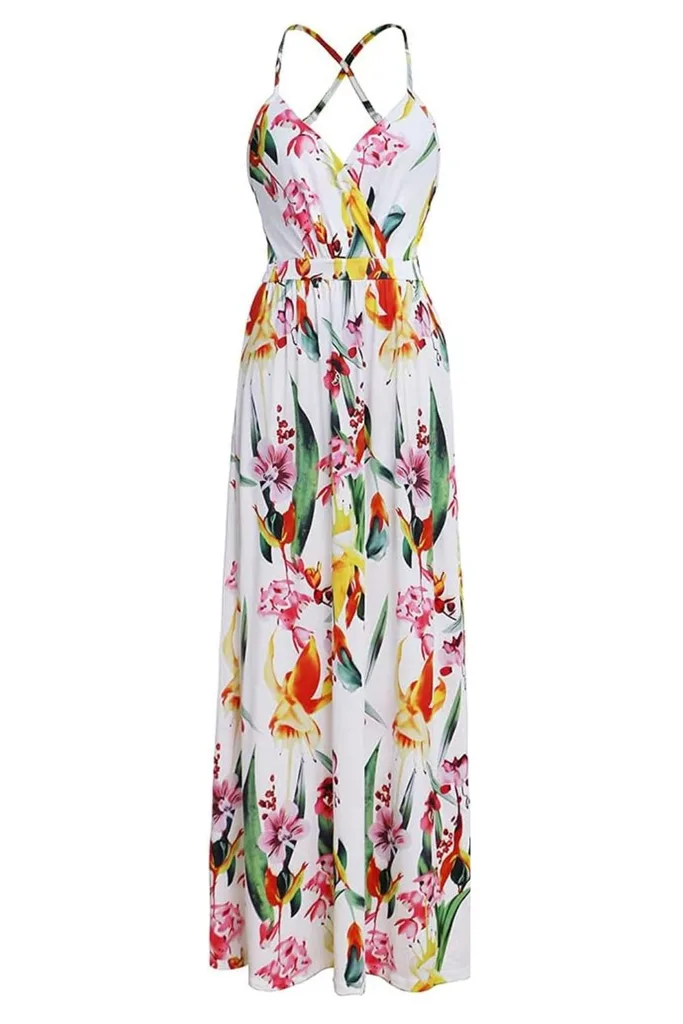 Amazon Australia floral halter neck dress