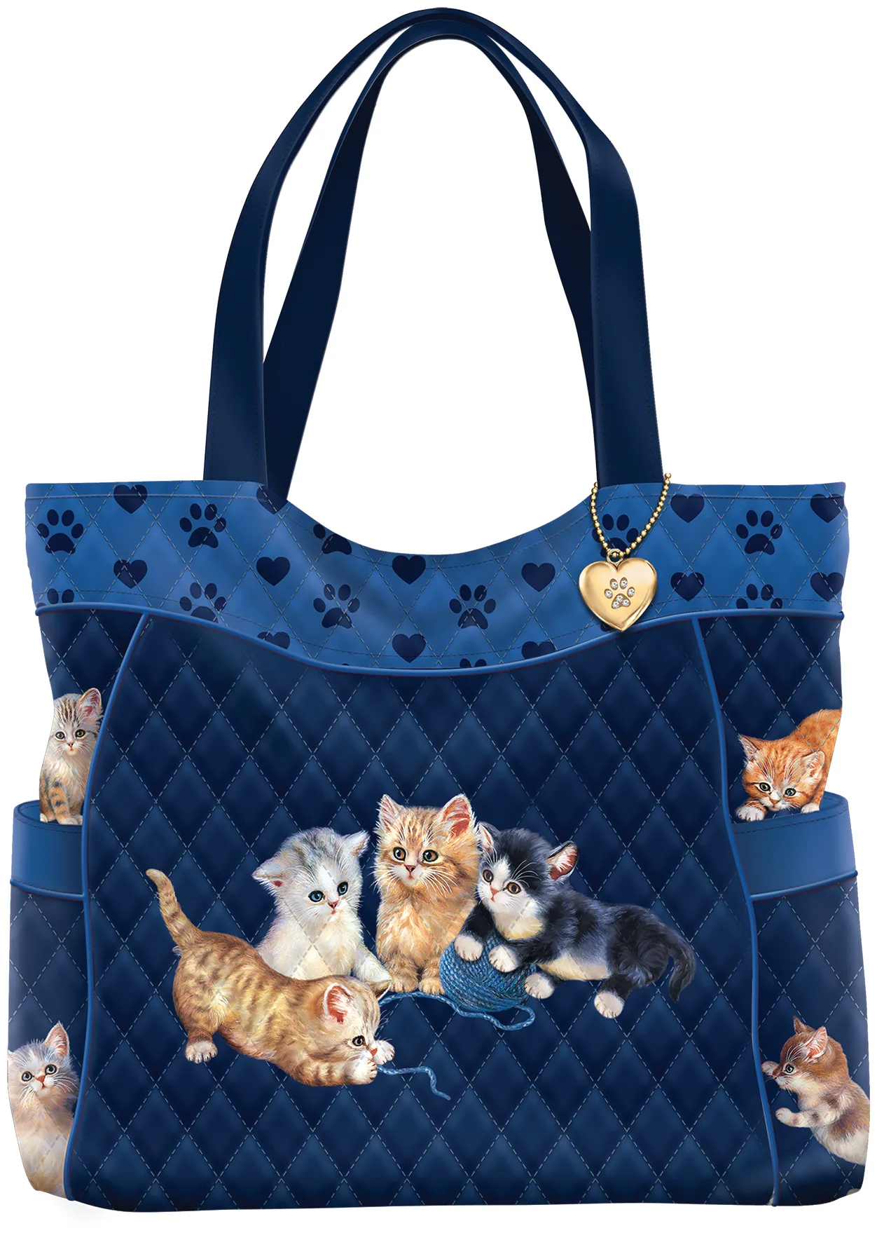 Bradford Exchange 'Kitty-Kat Cute' Tote Bag