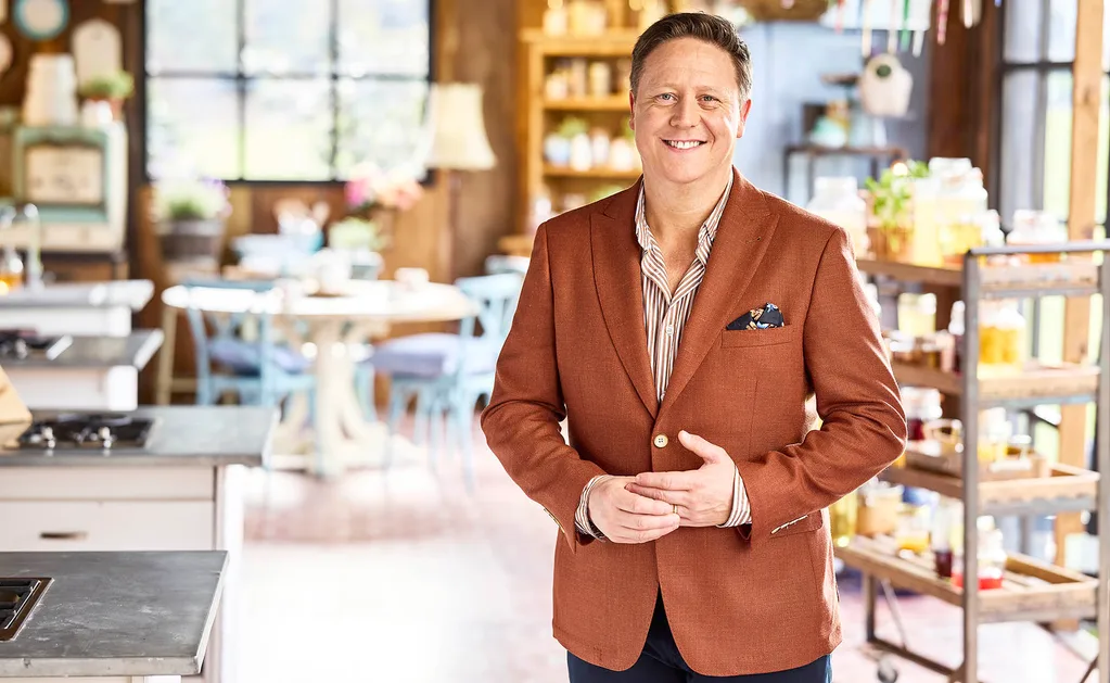 Darren Purchese is a judge on The Great Australian Bake Off.